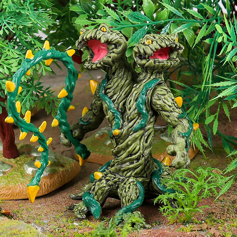 OozDec Tree Monster Simulation Solid Warcraft Weapon Monster Toy Mythical Model Magic Dinosaur Animal Knight