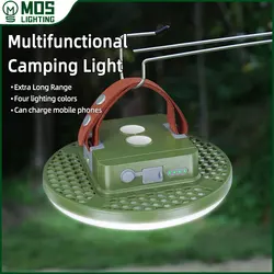 MOSLIGHTING 13500mAh 60W Rechargeable LED Camping Lantern with Magnet Strong Light Portable Flashlights Tent Work Repair Lights