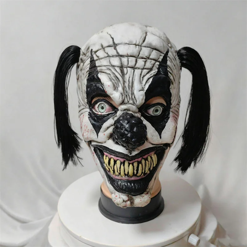 

Хэллоуин Страшный Клоун Косплей Маска Анфас Волосы Латексная Маска Терор Ужасы Вечеринка Карнавальные Аксессуары Реквизит
