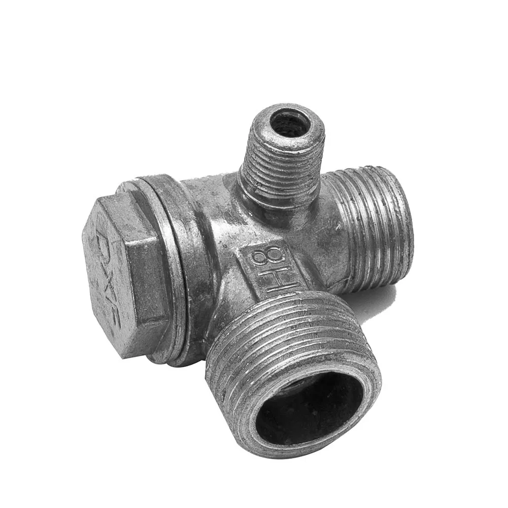 Air Compressor Check Valve Replacement Silver Aluminum Alloy For Air Connecting Male Thread Diameter 20/16/10mm 1 Pcs