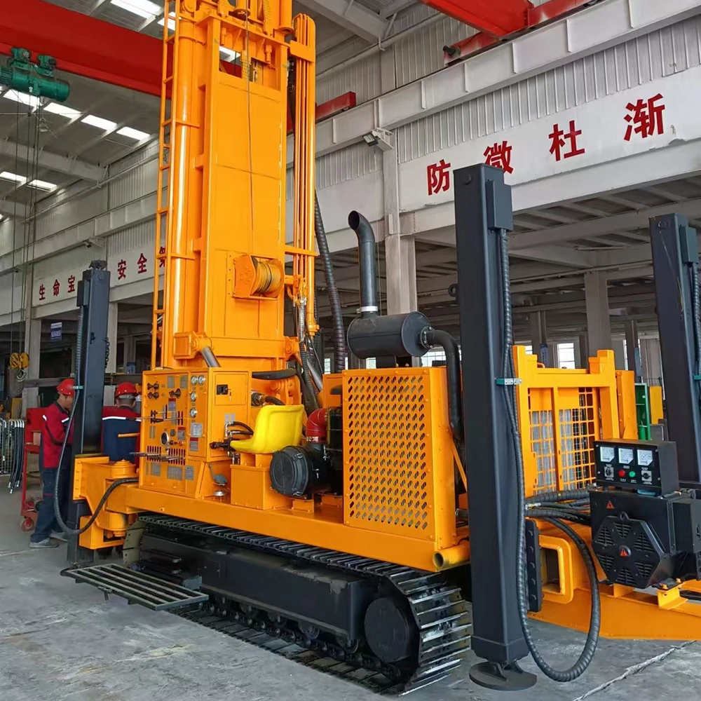YG 260 Diesel Water Well Drilling Rig – Deep Borehole Drilling Machine, Durable Structure, Outdoor and Industrial Use