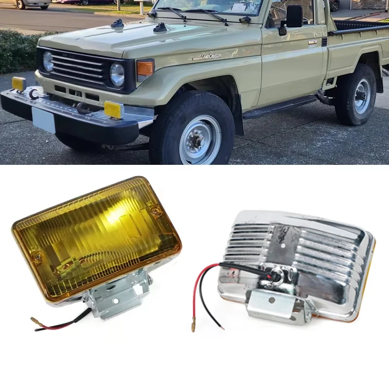 

Front Bumper Fog Light For Toyota Land Cruiser 70 Series PZJ HZJ FJ70 FJ75 FJ73 1990 1991 2006 Headlight Driving Signal Light