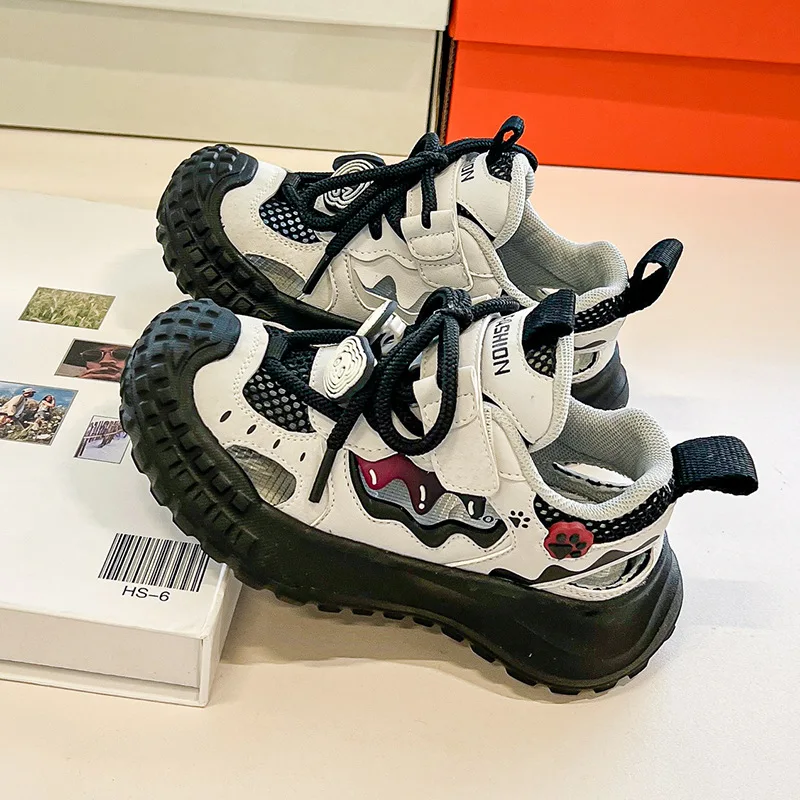 2026 Spring Summer Kids Sports Sandals Breathable Mesh Beach Sandals Fashion Anti-Collision Non-Slip Casual Shoes for Boys Girls