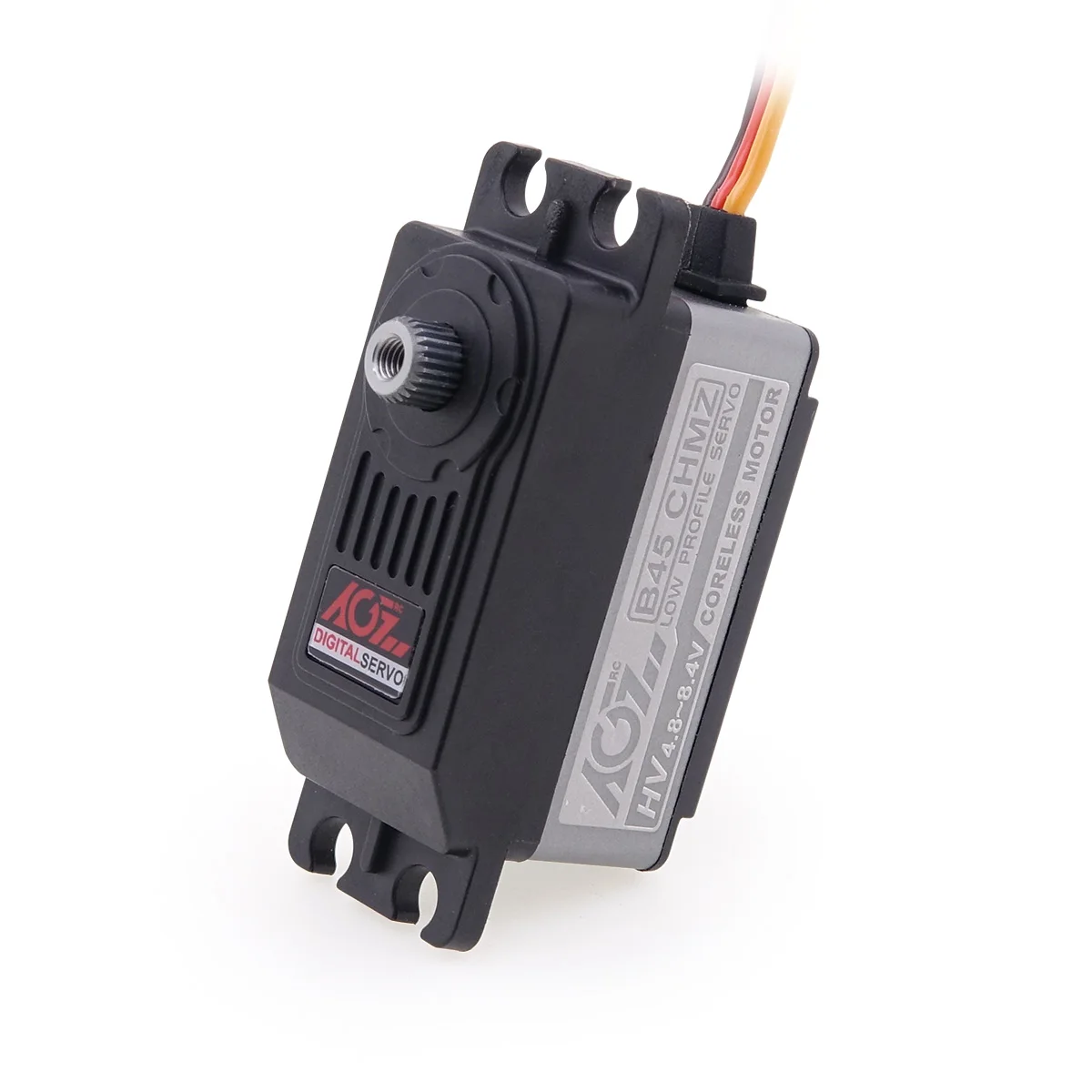 Agfrc b45chmz 14kg hv titan getriebe schnelle geschwindigkeit low profile kernloser wettbewerb digitaler servo für 1/12 1/10 rc tourenwagen boot – Detail 8