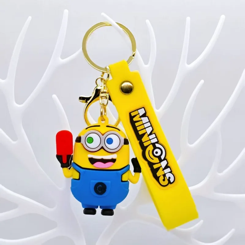 Ich - Einfach Unverbesserlich Minions Personalisierter Kreativer Schlüsselanhänger, Schüler-Schultaschen-Rucksack Exquisiter Dekorativer Anhänger Geschenk Großhandel – Detail 5