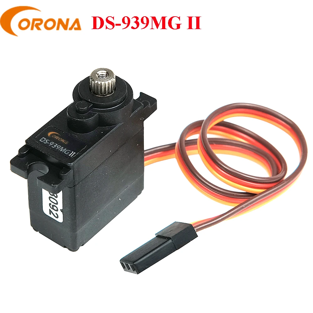 Corona DS-939MG II DS939MG II Metal Gear Servo 3.6kg / 0.14sec / 15.1g for RC Air Plane RC Model Robot