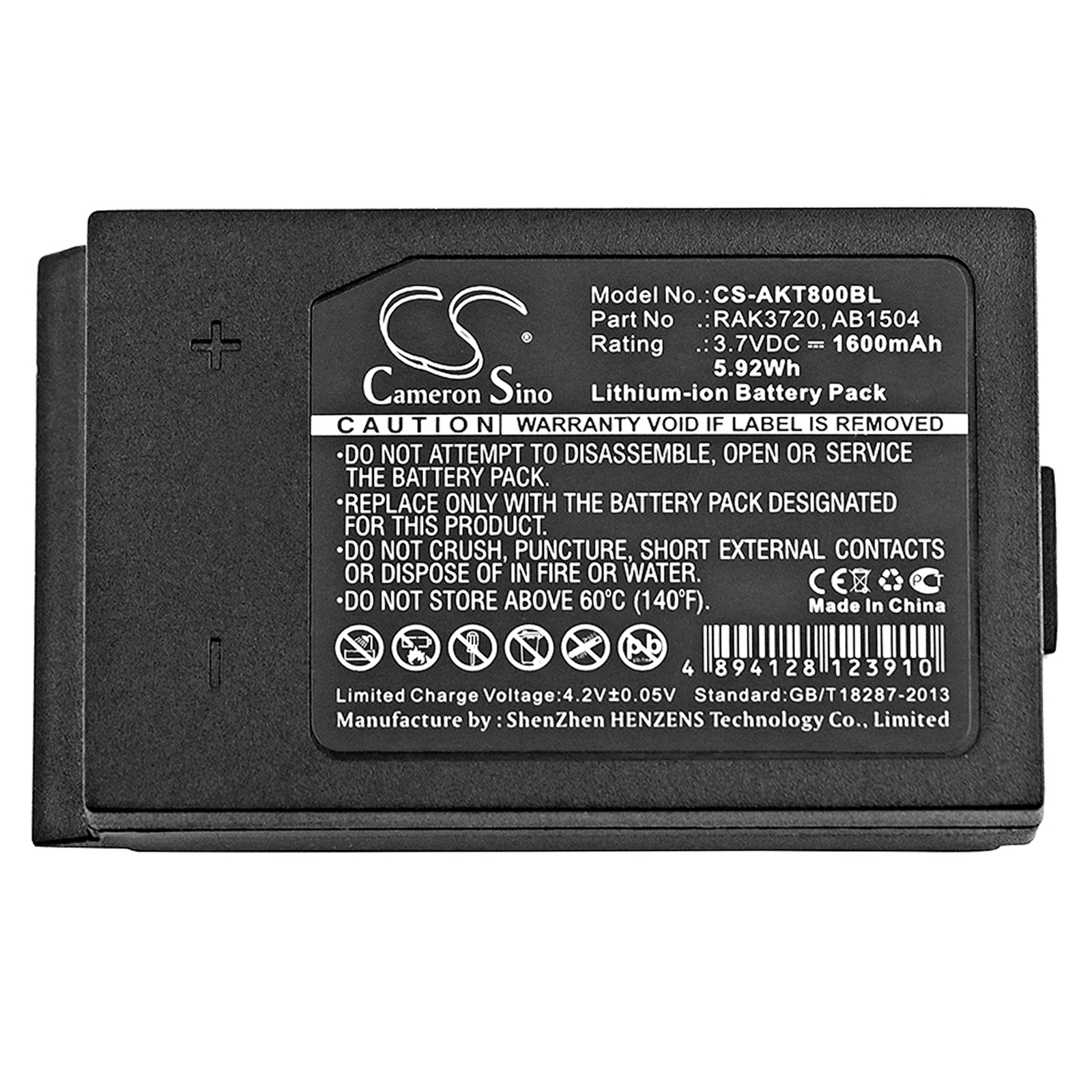 

Li-ion Crane Remote Control Battery for Akerstroms,3.7v,1600mAh,Jupiter Era 8b,Jupiter 8b,Mercury 10bd,Mercury 12b,FSK98.05