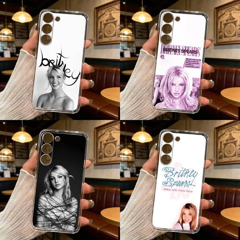 B-Britney S-Spears Phone Case For Samsung Galaxy A71,A70,A52,A51,A40,A30 Transparent Cover