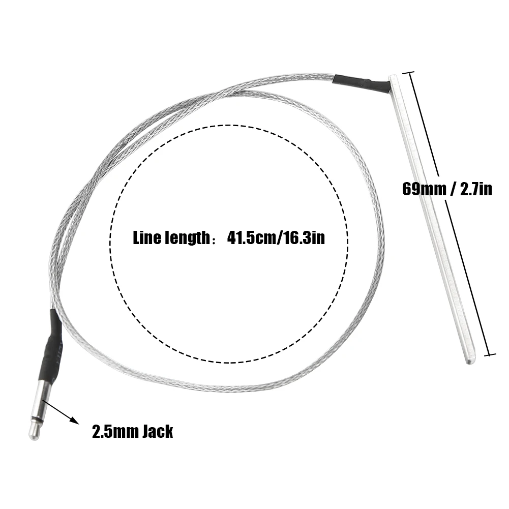 1Pc High Sensitivity Under Saddle Piezo Pickup With 2.5mm Jack For Acoustic Guitar