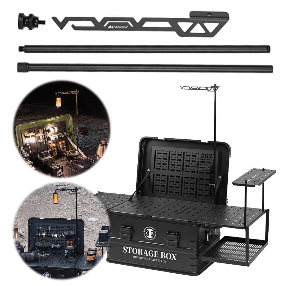 

Подставка для кемпингового фонаря, настольный держатель для лампы, портативный штатив из алюминиевого сплава, кронштейн для настольного фонаря для кемпинга и походов