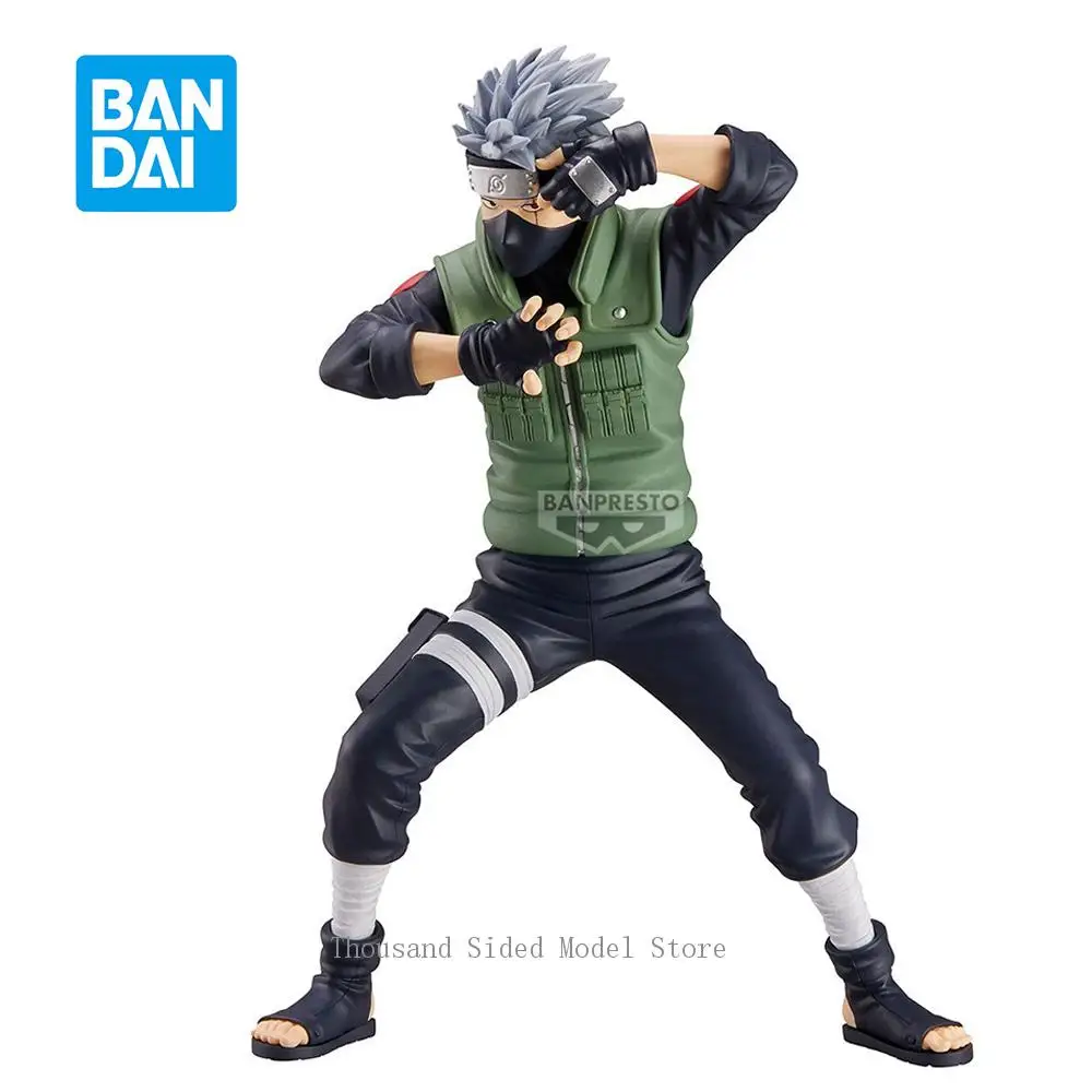

In Stock Original Banpresto Grandista Naruto Shippuuden Hatake Kakashi 23CM Genuine Anime Figure Action Model Collectible Toys