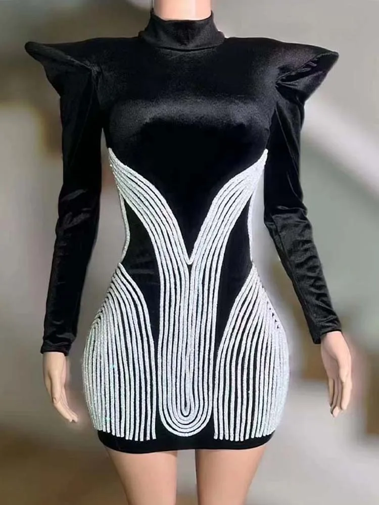 

High Quality Elastic And Sexy Buttocks Wrapped Dress 2024 New Fashion Custom Women'S Clothing