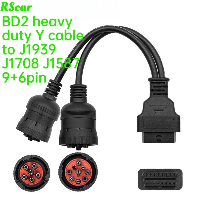 cabo-y-newbest-j1939-j1708-j1587-9-6-pinos-para-caminhoes-cummins-conversor-de-diagnostico-para-veiculos-pesados-adaptador-obd2-16-pinos-para-6-9-pinos