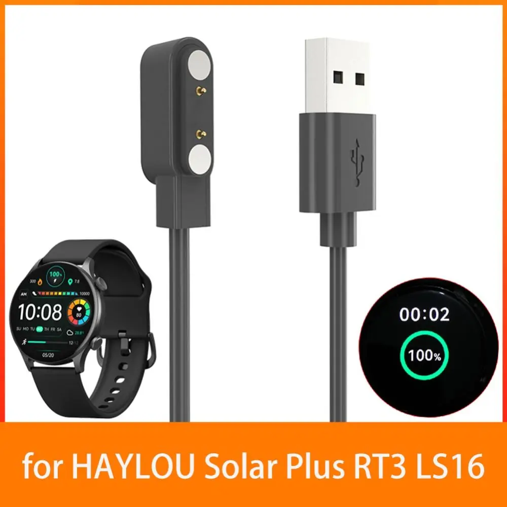 New Cord Dock Charging Charger Cable USB For Haylou Solar Plus LS16 RT3