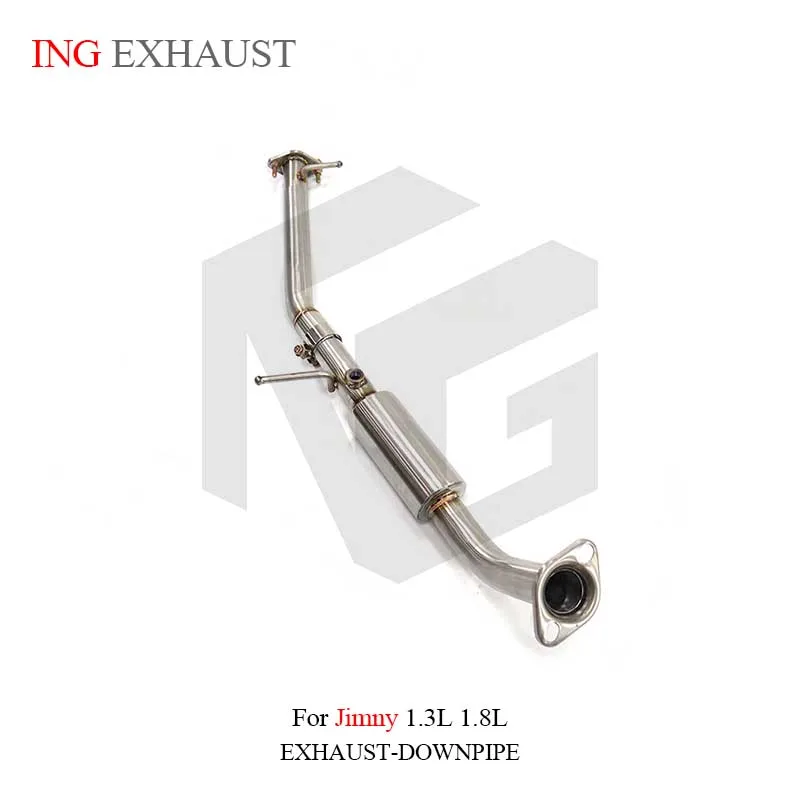 

ING Exhaust Catless Downpipe for 2013-2018 Jimny 1.3L 1.8L Enhance Air Customize Stainless steel 304 Upgrade Auto Part System