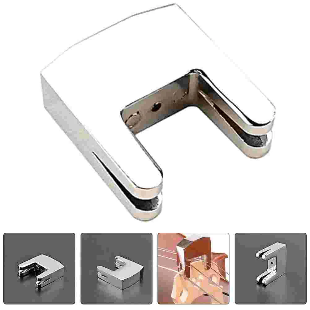 Cello Mute Practice Supply Metal Violoncello Parts Musical Instrument Replacement Instruments