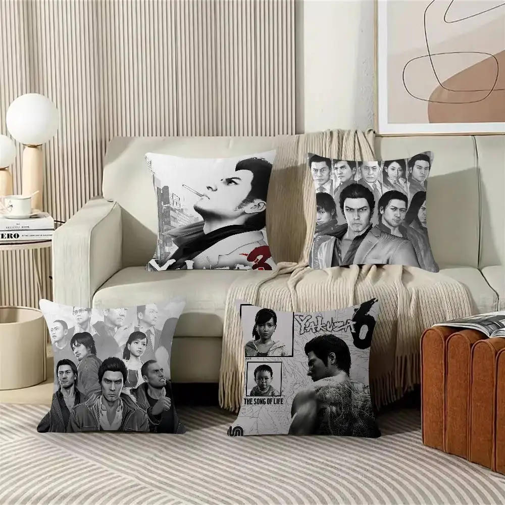 

Y-Yakuza 0 Game Anime Pillowcases Home Bedding Decorative Pillow Cover Wedding Super Soft Pillow Case