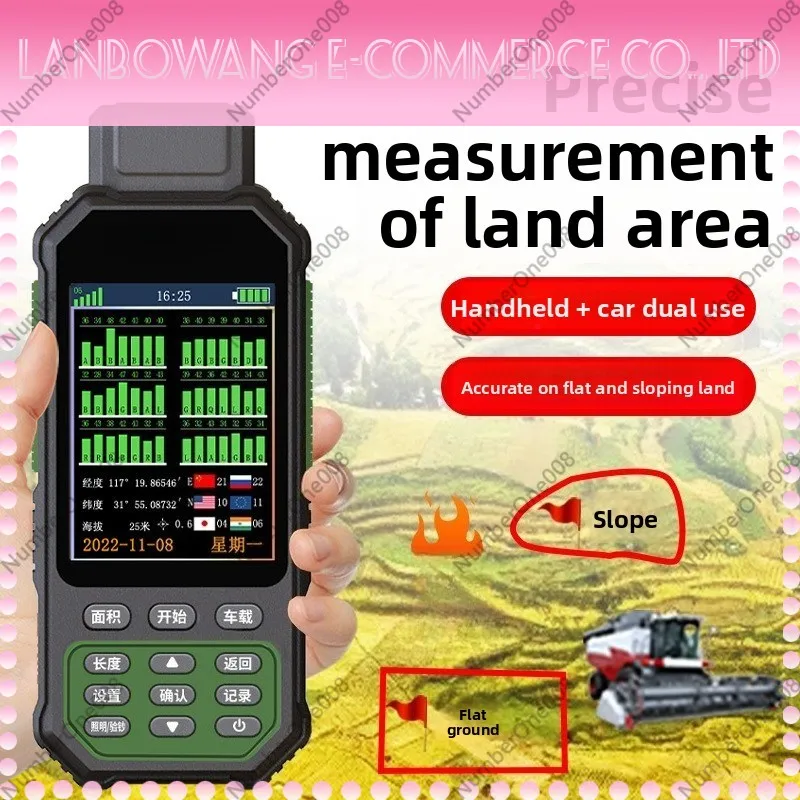 ZL-190PLUS High Precision Handheld GPS Land Area Measuring Instrument Acre Meter for Agricultural Land Survey