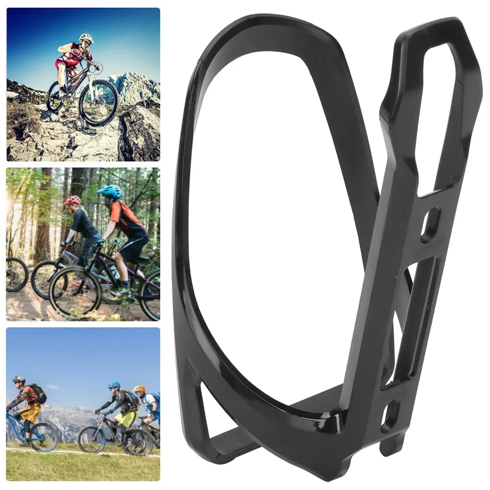 

Lightweight Bike Bottle Cage Universal Portable Bicycle Bottle Cage Black Easy Access Mountain Bike Bottle Holder