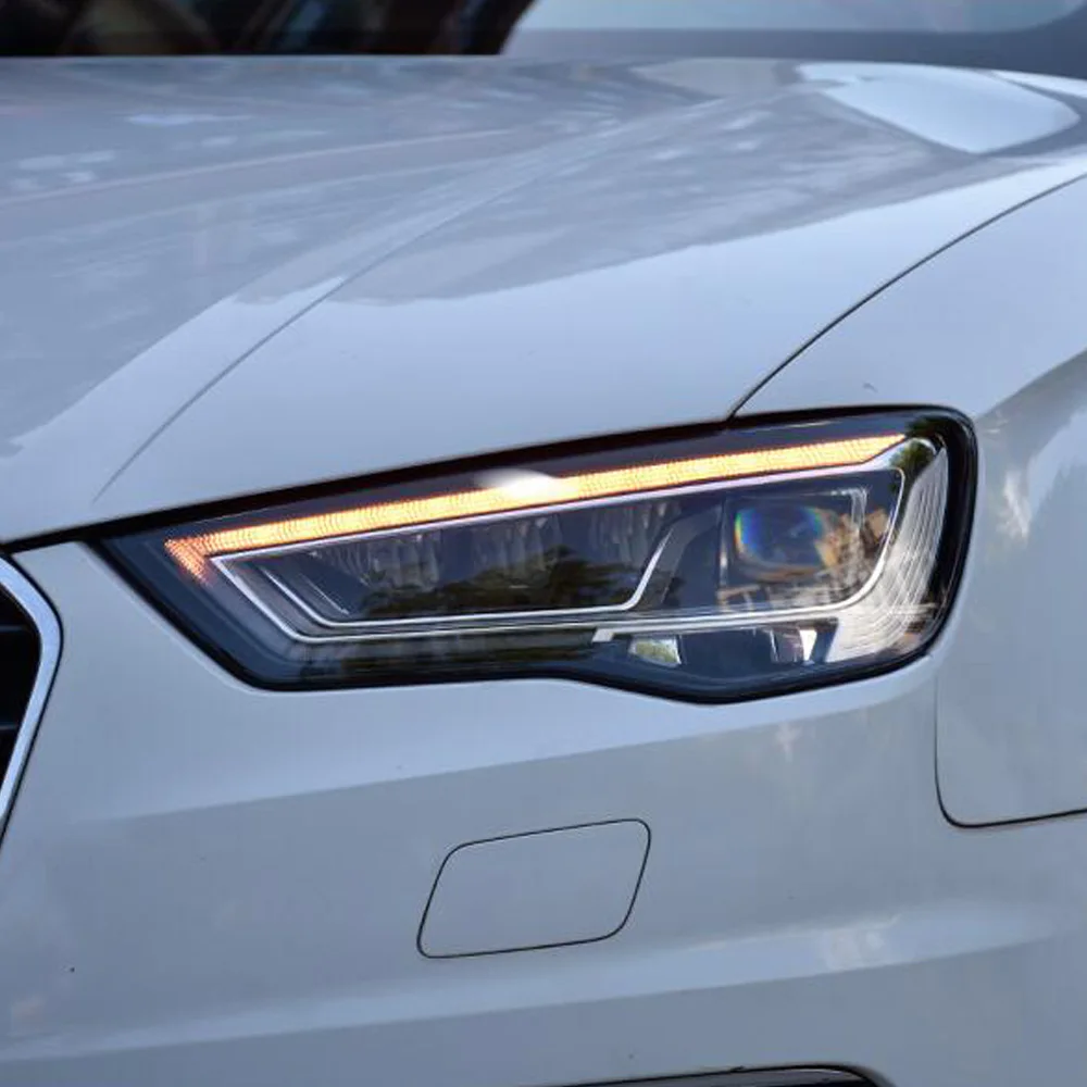 

Автоматическая фара для Audi A3 S3 RS3 2013-2016, светодиодные автомобильные передние фонари в сборе, обновление, высококачественные стримеры, аксессуары для поворотников