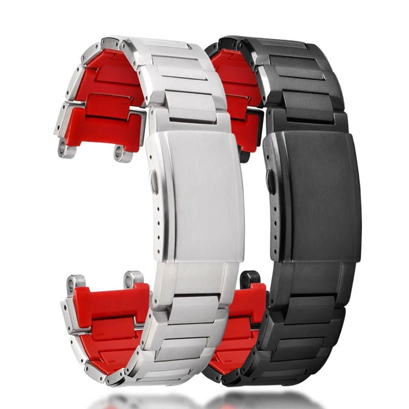 316L Stainless Steel Bracelet for CASIO G-SHOCK MTG-B1000 MTG-G1000 Luxury Metal Strap Replacement Men\'s Watch Accessories