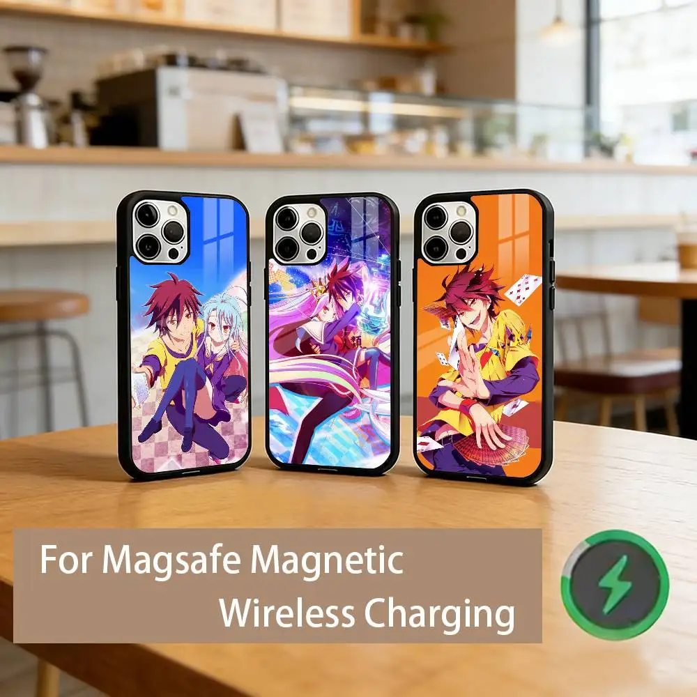 N-No G-Game N-No L-Life  Phone Case For iPhone17,16,15,14,13,12,11 Plus,Pro Magnetic with Magsafe Wireless Charging