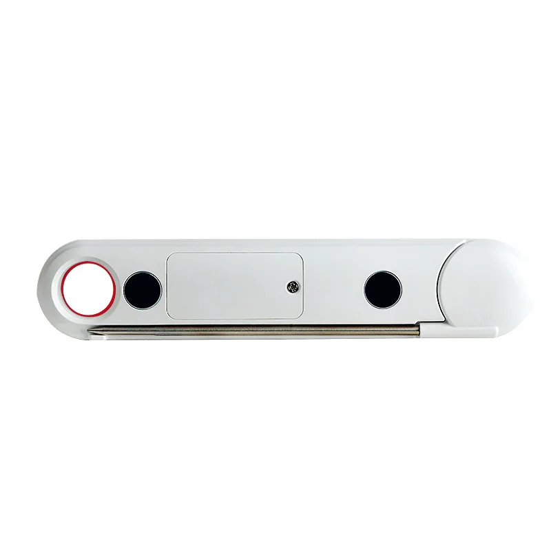 Folding Barbecue Thermometer IPX5 Waterproof Digital Food Thermometer High Temperature Gauge for Oil Temperature Detection