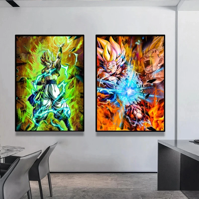 

Canvas Posters Dragon Ball Goku Kakarot Decoration Paintings Friends Gifts Modern Living Room Hd Print Art Prints Classic