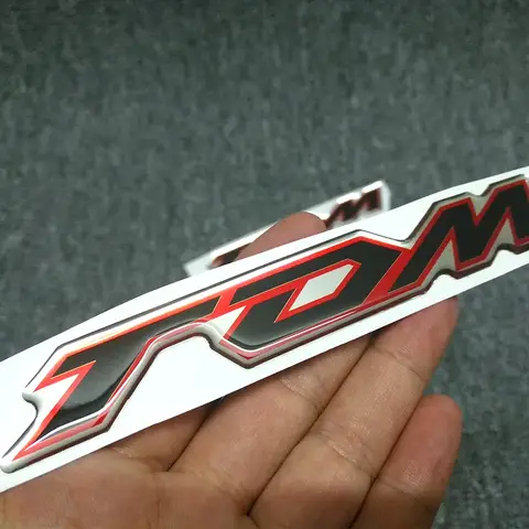3D Stickers Protector Fairing Fuel Tank Pad Decal "TDM" Emblem Badge Logo Protection Accessory For Yamaha TDM 850 900 Motorcycle