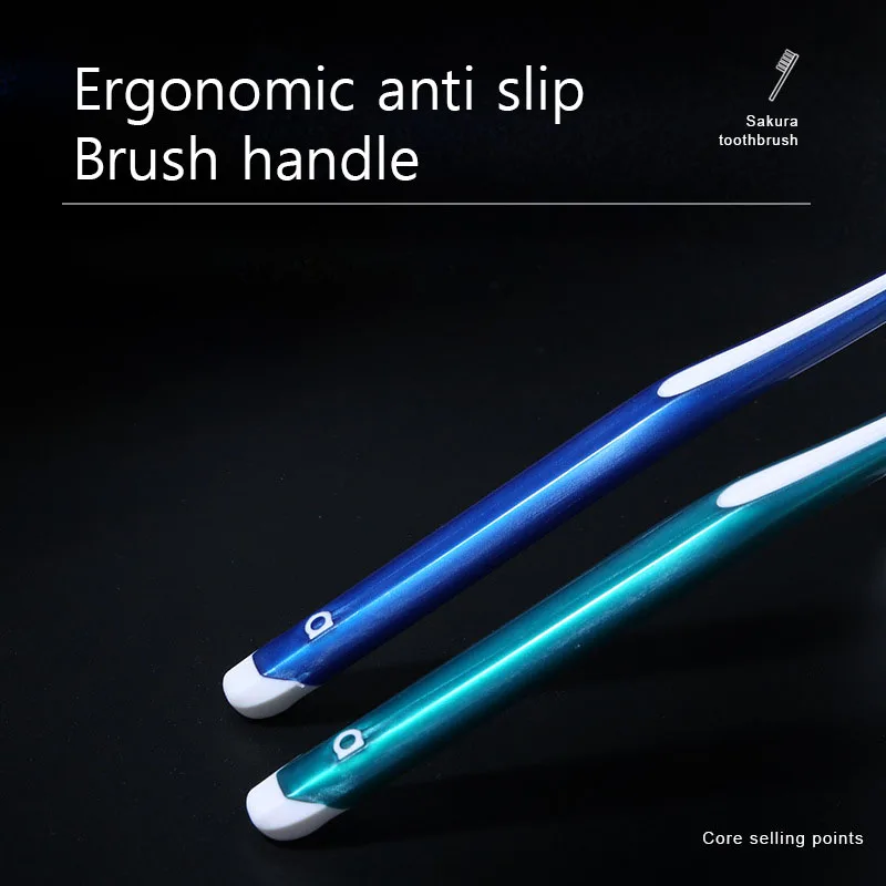 Million Toothbrush Adult Wide Head Ultra Fine High-density Soft Bristled Cleaning Toothbrush Couple's Gingival Protection Set