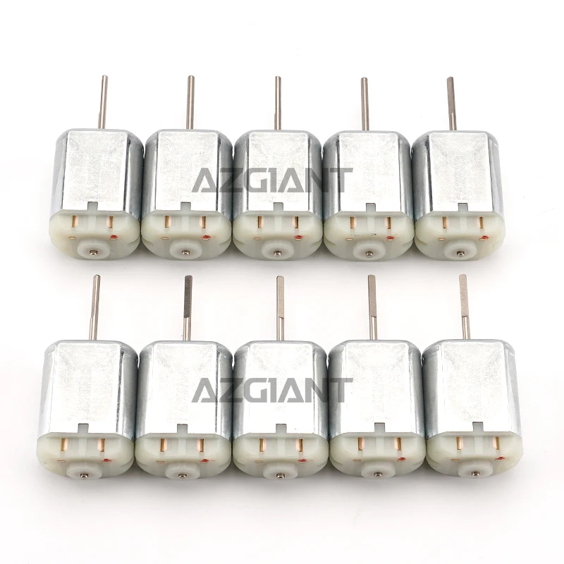 10PCS FC-280SC-20150 Car Door Lock Motor Actuator D Cut 12V DC Carbon Brush for Toyota Honda Renault Kia