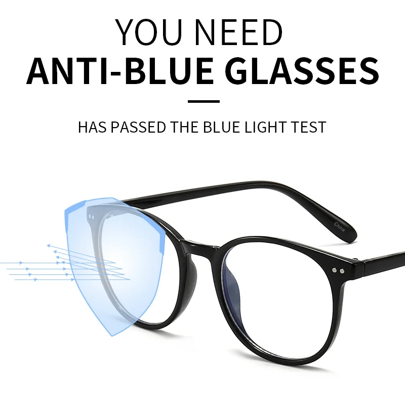 Brand Fashion China Wholesale Custom Logo Blue Light Blocking Glasses