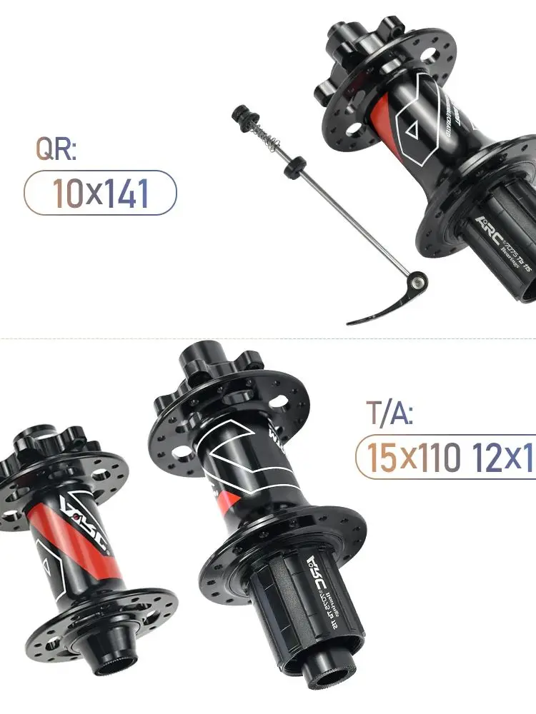 AliExpress NONE ARC MT009 BOOST NBK K7 Rear Hub MTB Mountain Bike Hub 32 Hole HG MS XD Freehub 12x148mm 10x141mm 11 12 Speed Bicycle Hubs Part