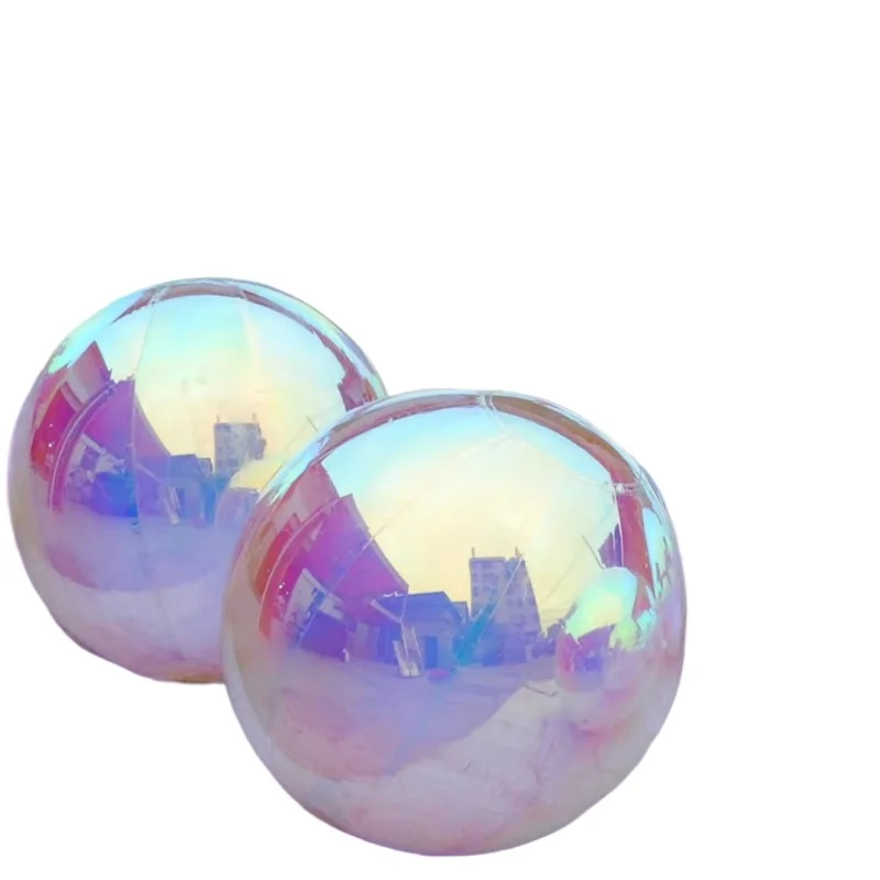 

clear Iridescent Mirror Balloon Bubbles Metallic Ball for Wedding Party Decoration