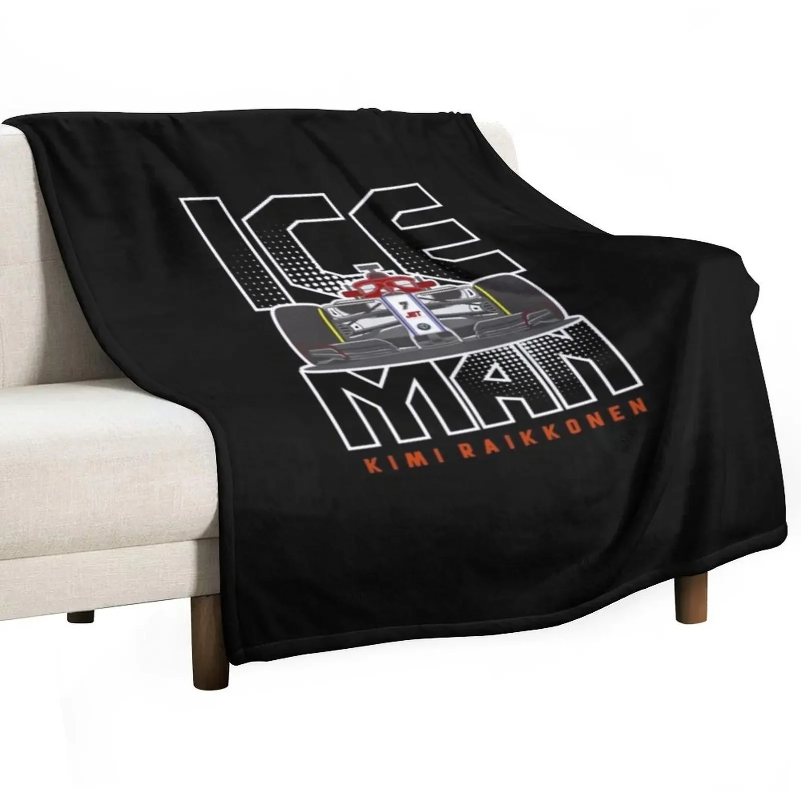 

Kimi Raikkonen Throw Blanket Picnic Sleeping Bag Designers Blankets