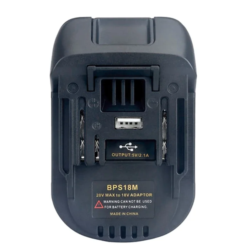 Replace For Makita BL1830 BPS18M Battery Adapter For Black & Decker For Porter Cable For Stanley Battery