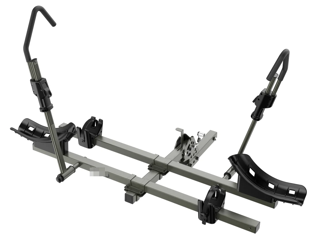 Universal Tow Hitch Bike Rack 2 Bikes Steel Aluminium Rear Mounted Car Carrier Outdoor