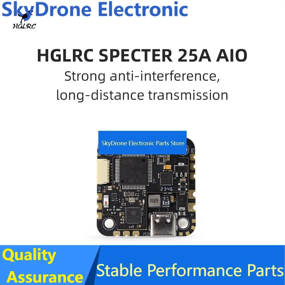 SkyDElHGLRC Specter 25A  Flight Controller ELRS 2-4S for FPV Freestyle Drone