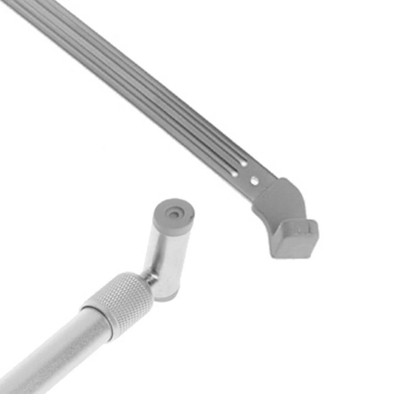 인체공학적 노트북 냉각 X-스탠드 접이식 휴대용 알루미늄 12-17인치 노트북용