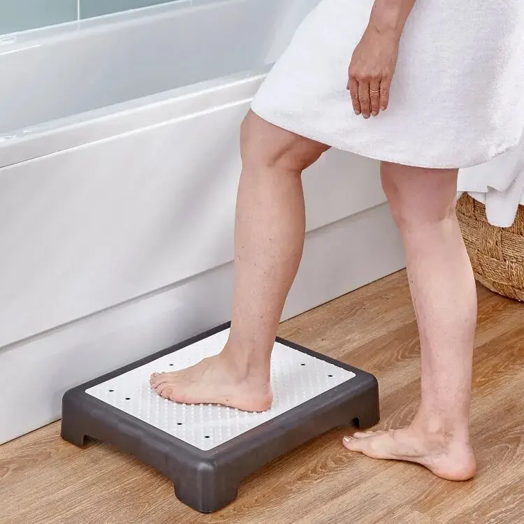 Elderly Step Anti Slip Stackable Elderly  Outdoor Riser Step Stool for Household Garden