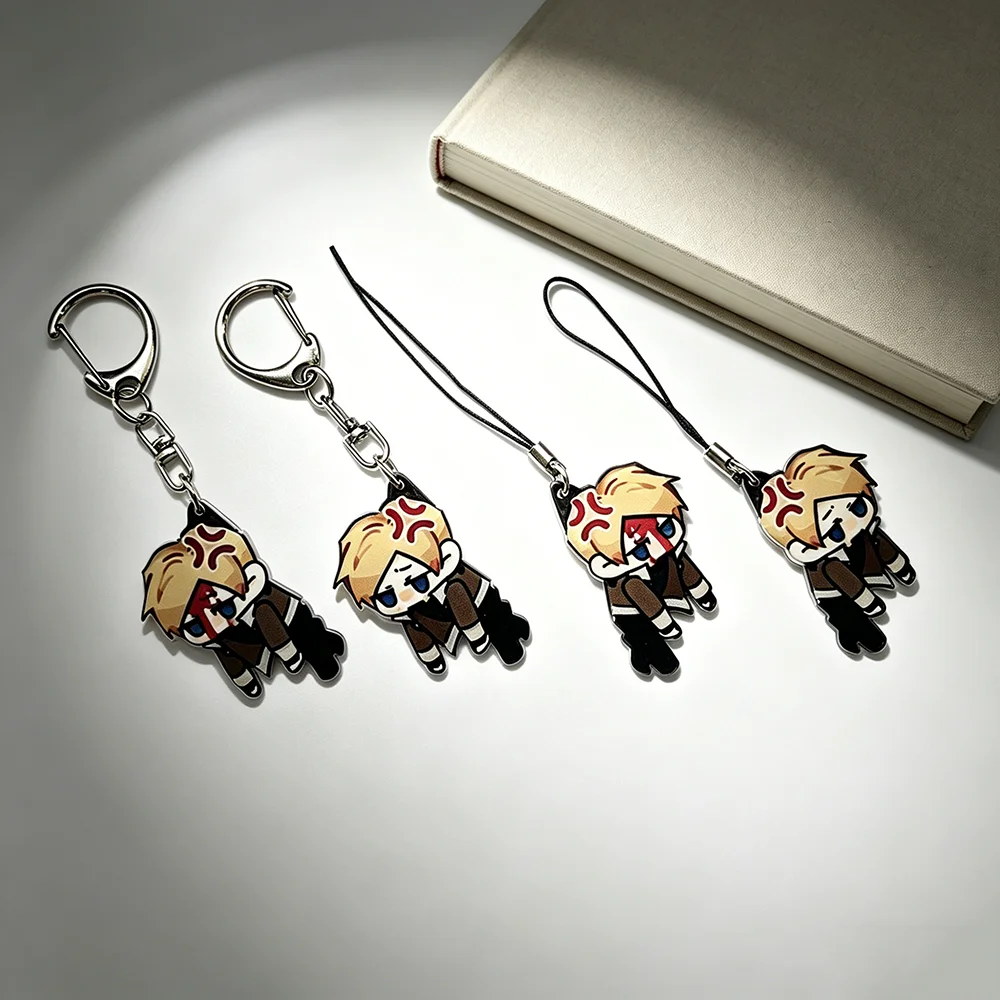Resident Evils Acrylic Keychains Phone Chain School Bag Pendant New Year Birthday Delicate Gifts Accessories Unisex Jewelry