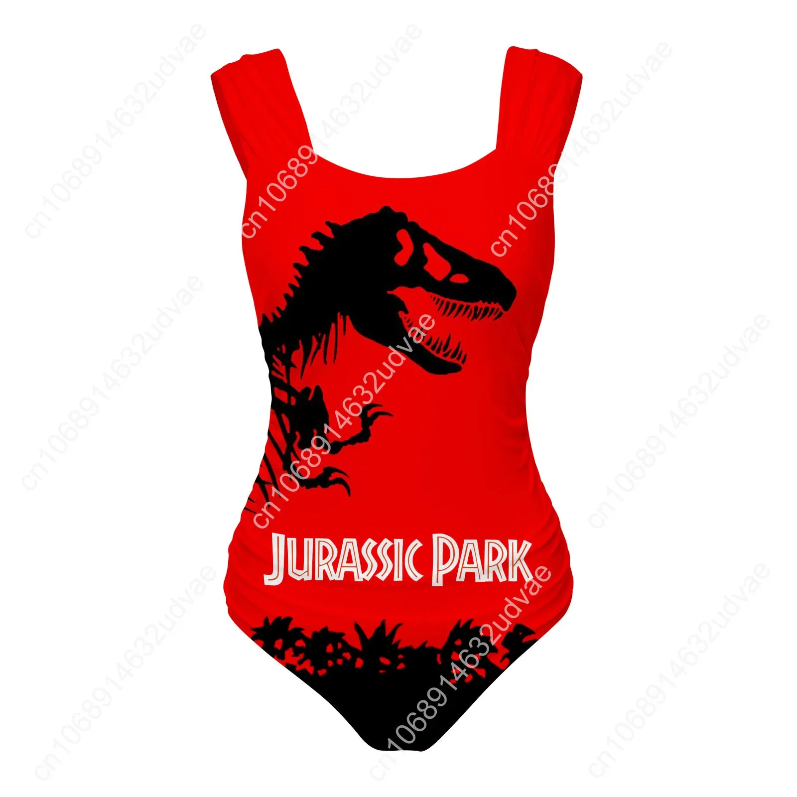 ملابس سباحة من جوراسيك بارك بحزام عريض للنساء، ملابس سباحة مخصصة، ملابس سباحة مثيرة لحفلات حمام السباحة، ملابس شاطئ مخصصة