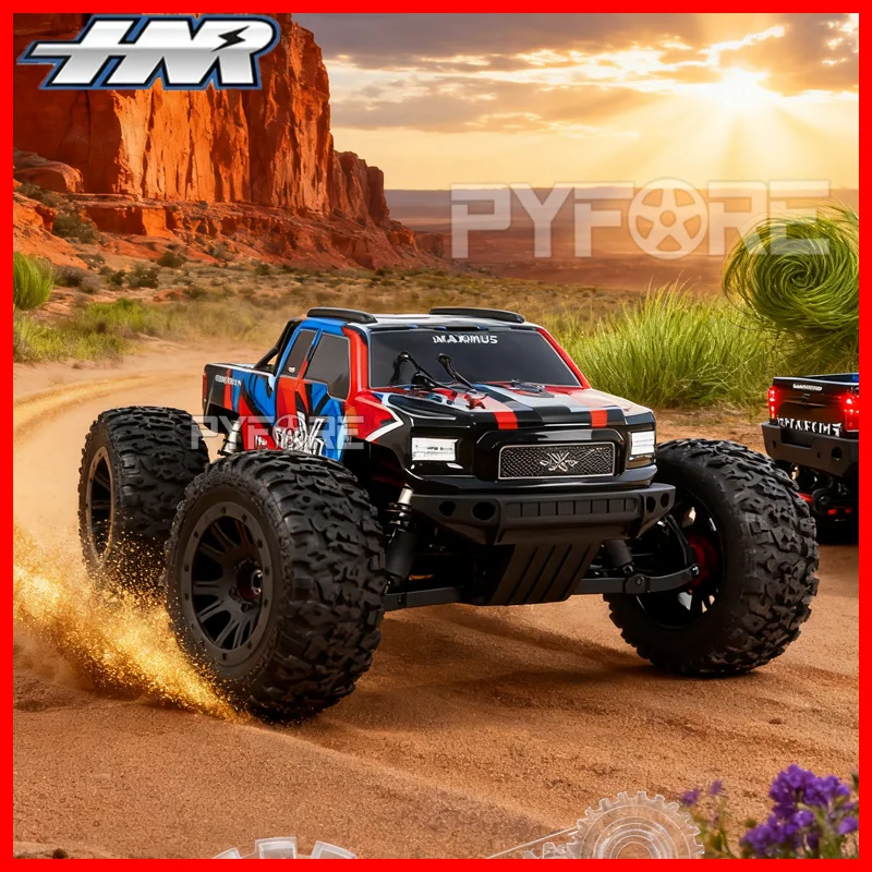 

HNR H9902 1/8 Scale Brushless RC Monster Truck 4WD Off-Road Remote Control Car High Speed Electric Vehicle X MARS MT
