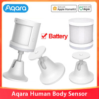 Aqara Human Body Sensor Smart Wireless ZigBee Security Home Alarm System Motion Sensor For Xiaomi Mi Homekit Remote Control