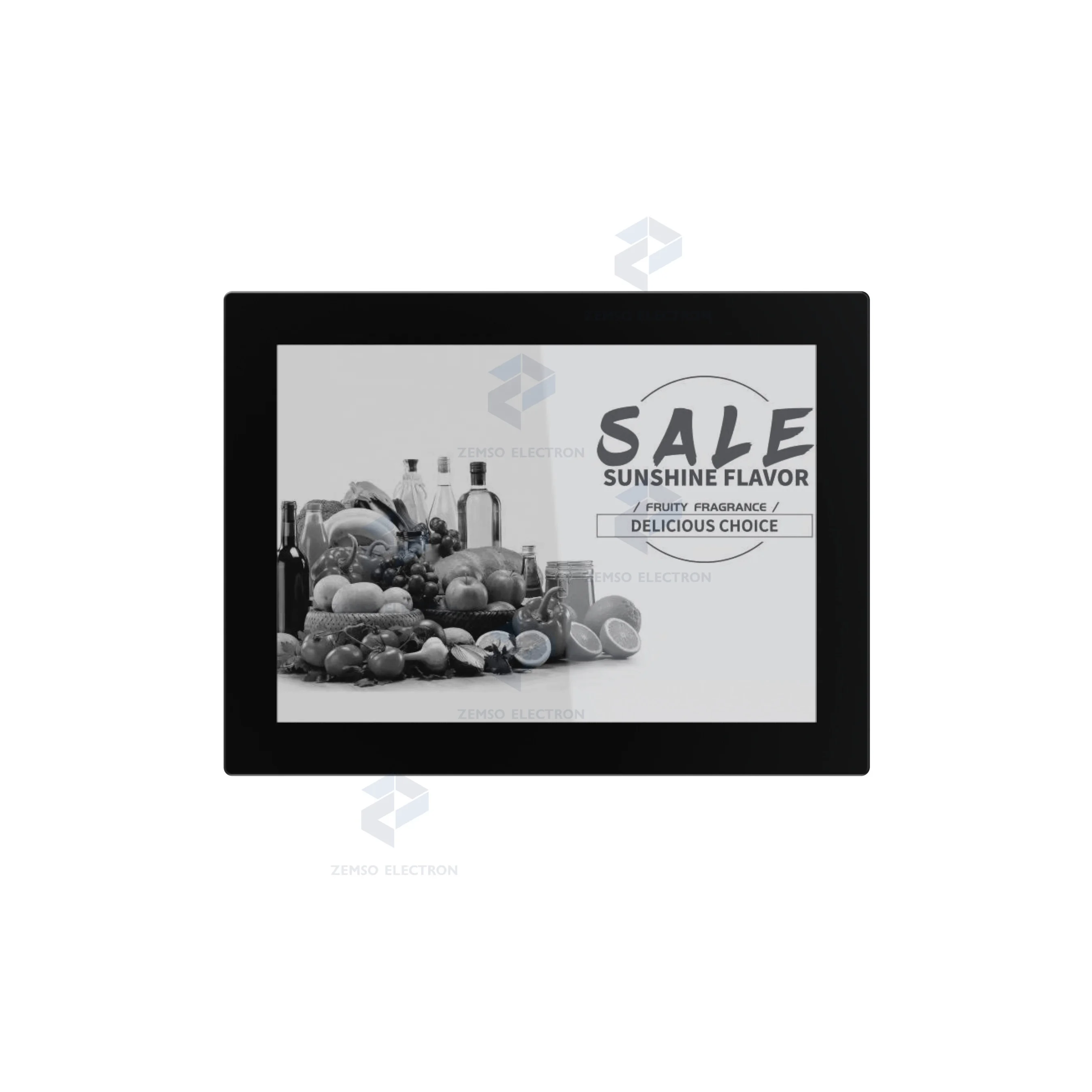13.3 Inch Outdoor E-ink Book Reader Ultra Slim Sunlight Readable Ebook Reader For Bus Stop Station