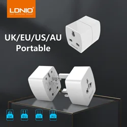 LDNIO portable exhcnage Adapter Plug Universal 6A Travel Adapter Universal socket Universal plug adapter for UK US EU AU