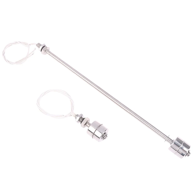 45/75/250/300/350mm Stainless Steel Float Switch Tank Liquid Water Level Sensor Double Ball Float Switch Tank Pool Flow Sensors