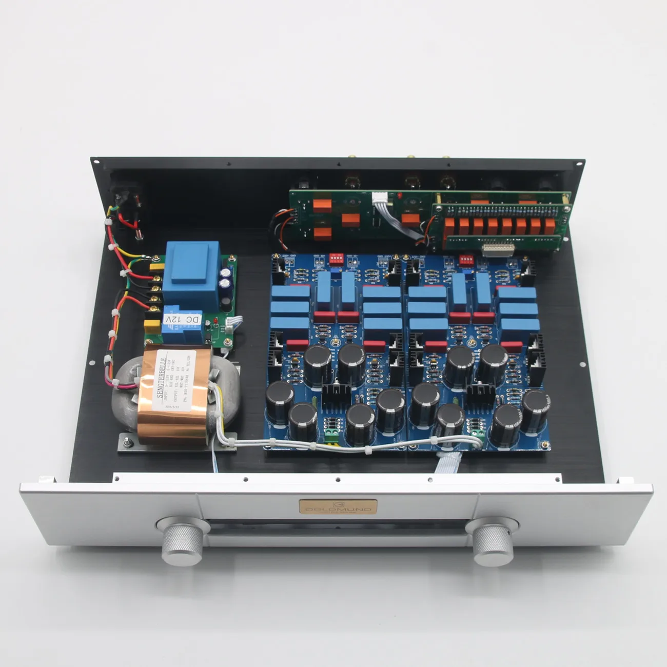 HiFi Pass P17 Mosfet Fernbedienungs-Volumen-Vorverstärker Vollsymmetrischer Class-A Audio-Vorverstärker für Zuhause Basierend auf PASS 1.7 Vorverstärker-Schaltung