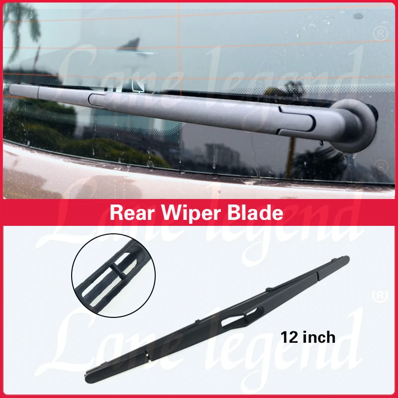 Wiper 12" Rear Windshield Windscreen Wiper Blade For Renault Scenic 3 / Grand Scenic 3 2009 2010 2011 2012 2013 2014 2015 2016