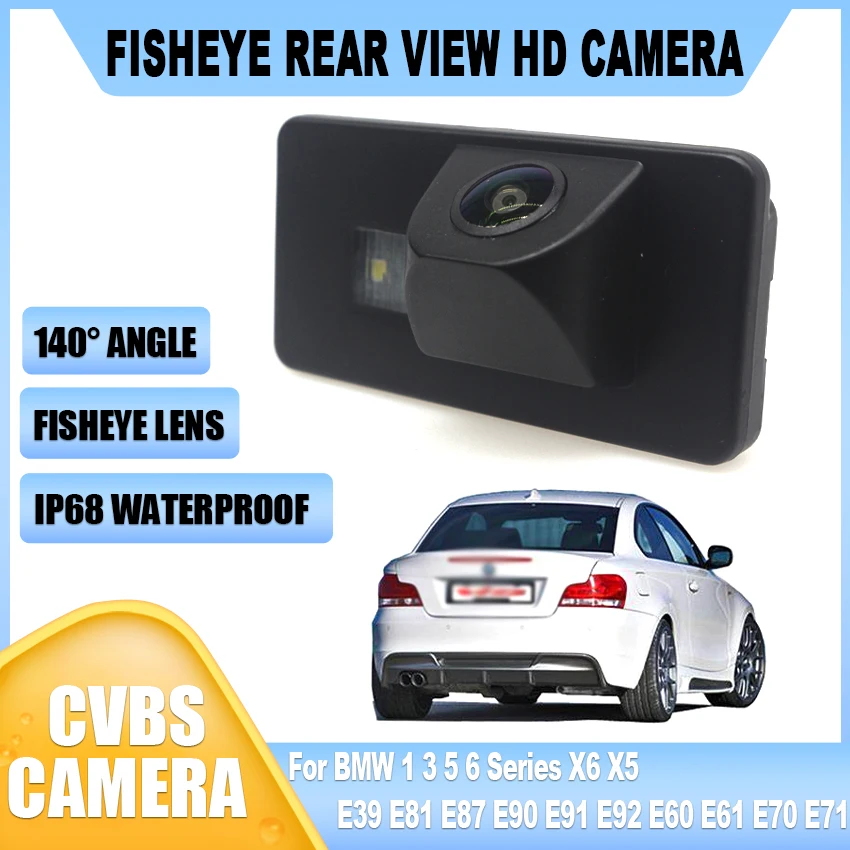 

Car Rearview Rear View Reversing Parking System Camera For BMW 1 3 5 6 Series X6 X5 E39 E81 E87 E90 E91 E92 E60 E61 E70 E71